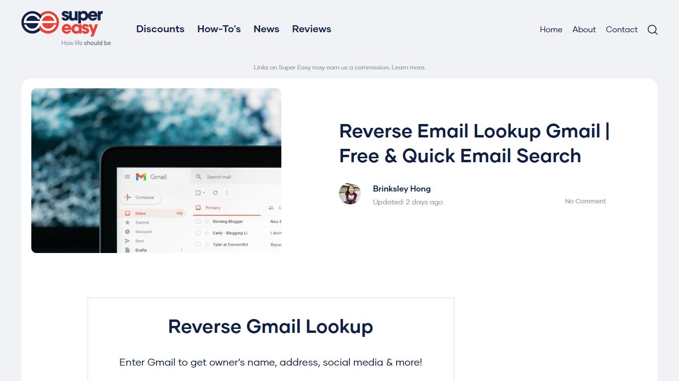 Reverse Email Lookup Gmail | Free & Quick Email Search