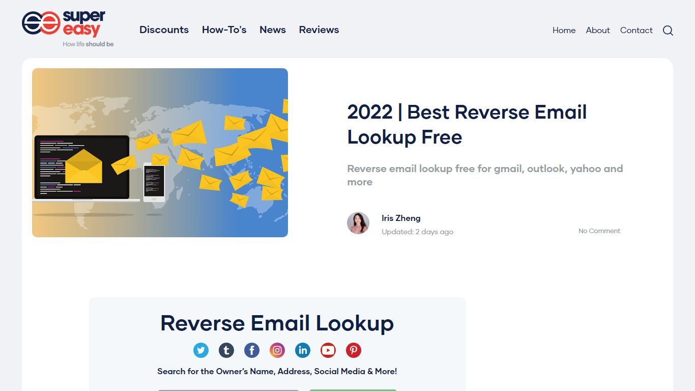 2022 | Best Reverse Email Lookup Free - Super Easy